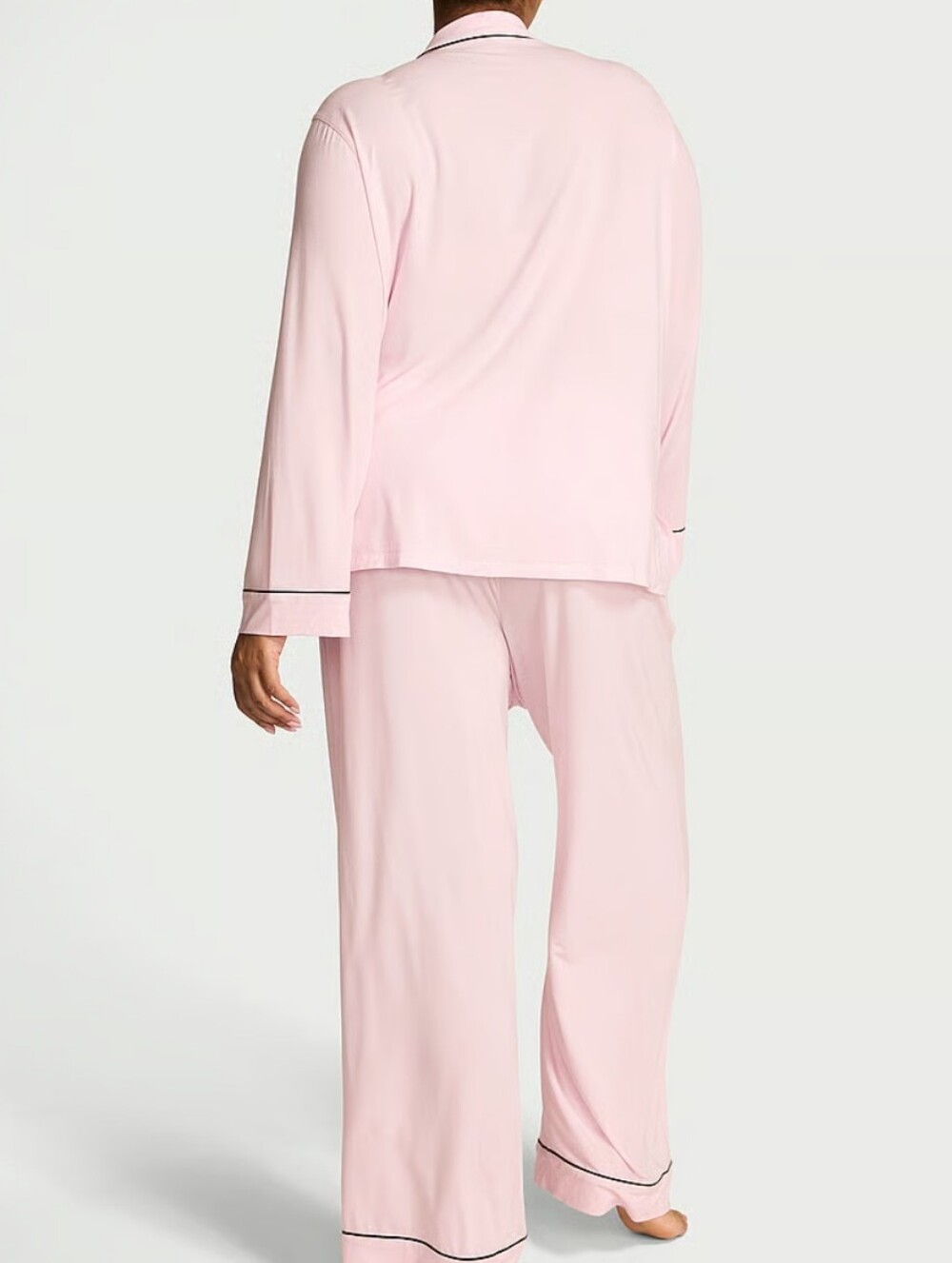 Victoria's Secret SoSoft  Modal Long Pajama Set Sz Small Angel Pink NWT - Picture 3 of 8